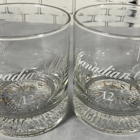Canadian Club Classic Rocks Glass x2 - Picture 3 of 3